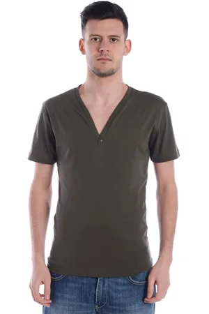D.A. Daniele Alessandrini Tops, Heren, Groen, S, Katoen, Sweatshirts