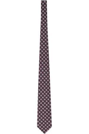 Etro Accessoires, Heren, Veelkleurig, ONE Size, Zijden Jacquard Stropdas met Motief