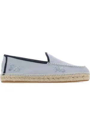 Maison Margiela Schoenen, Heren, Blauw, 40 EU, Katoen, Stijlvolle Espadrilles
