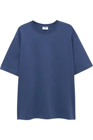 Filippa K Tops, Heren, Blauw, M, Katoen, Luxe Navy T-shirt
