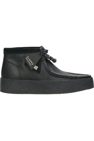 Clarks Schoenen, Heren, Zwart, 41 EU, Leer, Enkellaarsjes