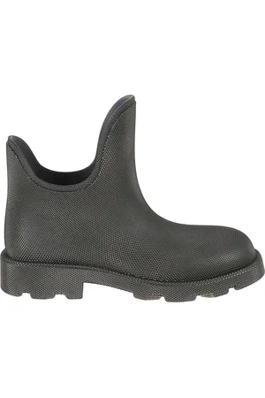 Burberry Schoenen, Heren, Zwart, 41 EU, Low Rain Boots MF Marsh