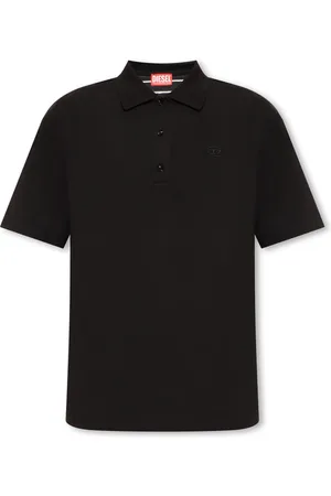 Diesel Tops, Heren, Zwart, XL, Katoen, Polo Shirt