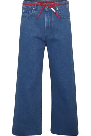 Marni Jeans, Heren, Blauw, W31, Katoen, Wide Leg Jeans