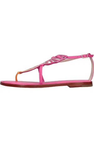 SOPHIA WEBSTER Schoenen, Dames, Roze, 38 EU, Platte schoenen Multi Colour