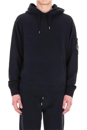 C.P. Company Sweatshirts & Hoodies, Heren, Blauw, 2Xl, Katoen, Blauwe Hoodie Urban Stijl