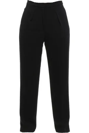 FORTE FORTE Broeken, Dames, Zwart, S, Katoen, Stijlvolle Broek