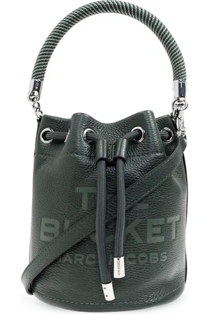 Marc Jacobs Tassen, Dames, Groen, ONE Size, Leer, The Bucket Mini