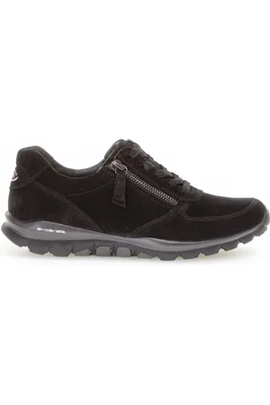 Gabor Schoenen, Dames, Zwart, 39 EU, Rollingsoft Sneakers