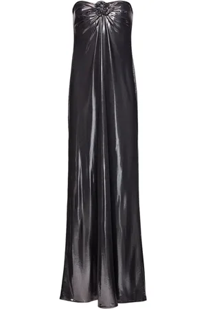 MAGDA BUTRYM Kleedjes, Dames, Grijs, S, Tijdloze Glamour Jurk