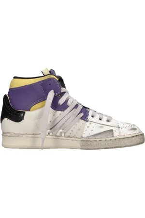Hidnander Schoenen, Dames, Veelkleurig, 41 EU, Leer, Sneakers Multi Colour