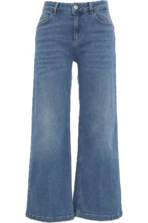 Liu Jo Jeans, Dames, Blauw, W26, Katoen, Wide Jeans