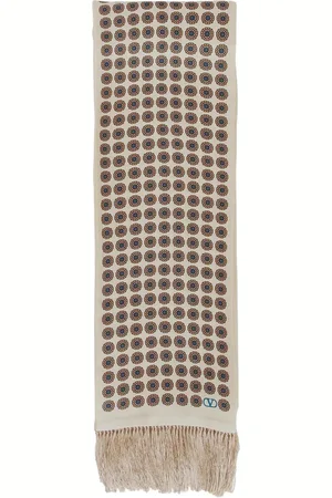 VALENTINO GARAVANI Accessoires, Heren, Bruin, ONE Size, Heren Sjaal Mode Accessoire