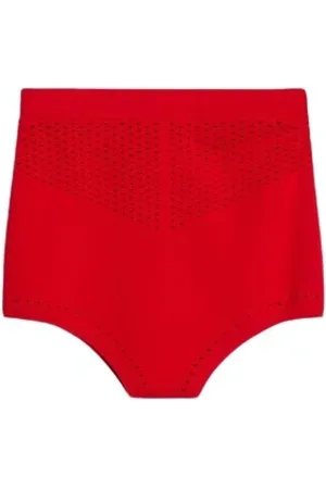 Max Mara Korte broeken, Dames, Rood, M, Zelota Shorts