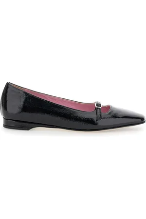 Carel Schoenen, Dames, Zwart, 39 EU, Leer, Emilie Ballerina`s