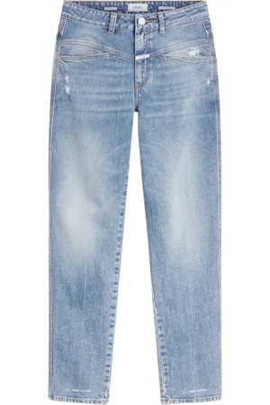 Closed Jeans, Dames, Blauw, M, Katoen, Pedal Pusher Jeans