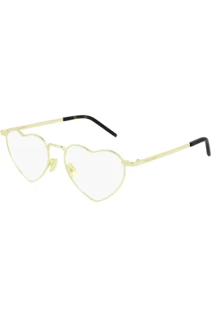 Saint Laurent Accessoires, unisex, Geel, ONE Size, Loulou OPT Zonnebril
