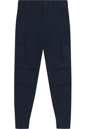 Lyle & Scott Broeken, Heren, Blauw, W32, Premium Articulated Cargo Broek