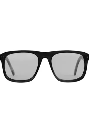 Totême Accessoires, Dames, Zwart, ONE Size, Retro Navigator Zonnebril met UV-bescherming