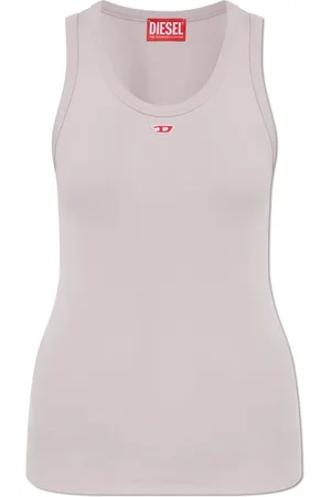 Diesel Tops, Dames, Paars, XS, Katoen, Tanktop