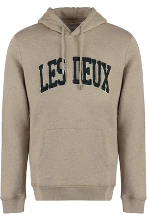 Les Deux Sweatshirts & Hoodies, Heren, , S, Katoen, Crane Katoenen Hoodie