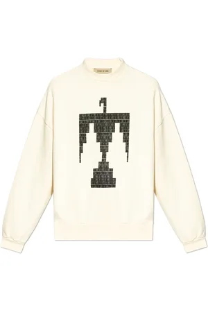 FEAR OF GOD Sweatshirts & Hoodies, Heren, , S, Katoen, Bedrukte Sweatshirt