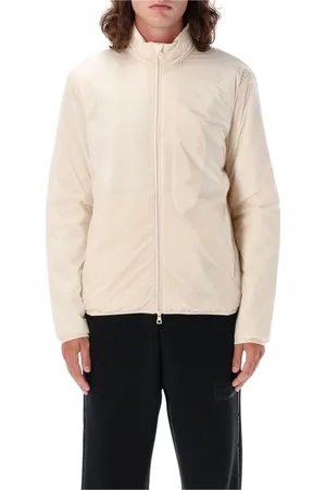 EA7 Jassen, Heren, Wit, M, Polyester, Bomber Jacket Outerwear Aw 24
