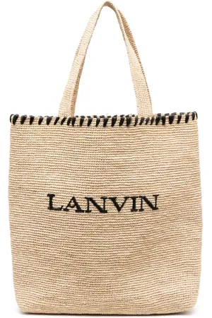 Lanvin Tassen, Dames, , ONE Size, Natuurlijke Zwarte Handtas Elegante Chique Stijl