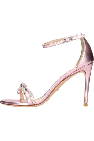 Stuart Weitzman Schoenen, Dames, Roze, 39 EU, Leer, Sandalen Roze