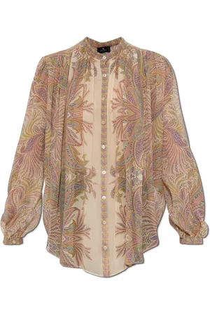Etro Blouses & Shirts, Dames, Veelkleurig, S, Zijden Blouse