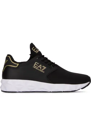 EA7 Schoenen, Heren, Zwart, 44 1/2 EU, Polyester, Ultimate C2 Kombat Sneakers