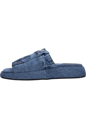 Jeffrey Campbell Schoenen, Dames, Blauw, 39 EU, Denim, Sandalen Blauw