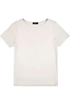 FAY Tops, Dames, , L, Stijlvol poloshirt
