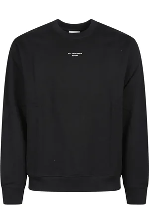 Drôle de Monsieur Sweatshirts & Hoodies, Heren, Zwart, S, Katoen, Slogan Sweatshirt
