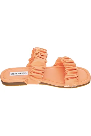 Steve Madden Schoenen, Dames, Roze, 37 EU, Platte sandalen