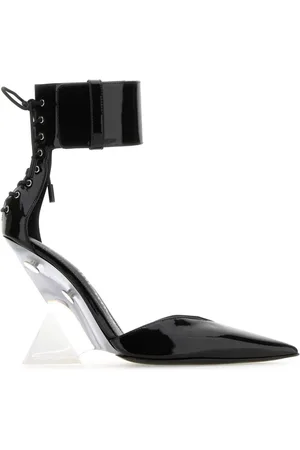The Attico Schoenen, Dames, Zwart, 36 EU, Leer, Morgan Pumps