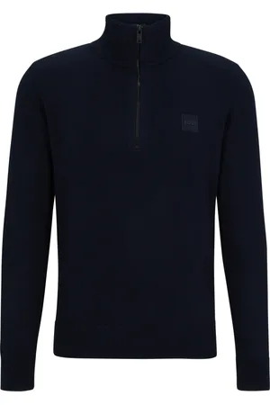 HUGO BOSS Truien, Heren, Blauw, XL, -Pull