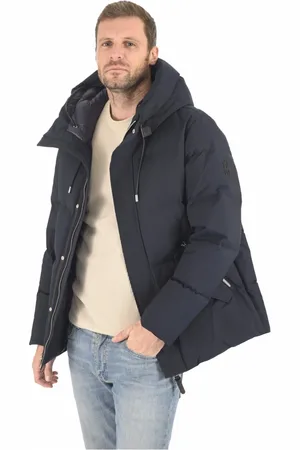 Mackage Jassen, Heren, Blauw, 3Xs, Polyester, Graydon Down Jacket