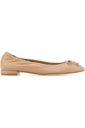 Stuart Weitzman Schoenen, Dames, Roze, 38 EU, Leer, Bria Ballerina`s