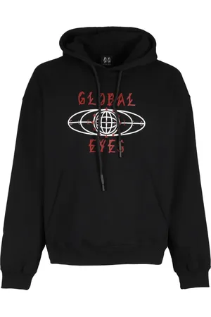 44 Label Group Sweatshirts & Hoodies, Heren, Zwart, S, Katoen, Stay Positive Hoodie