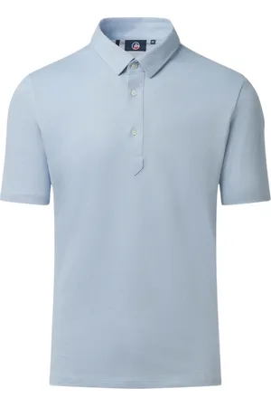 Fusalp Tops, Heren, Blauw, 3Xl, Katoen, Germain Polo Shirt MET Korte Mouwen