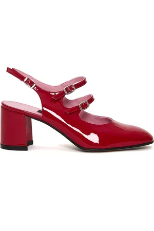 Carel Schoenen, Dames, Rood, 37 EU, Rode Slingback Pumps