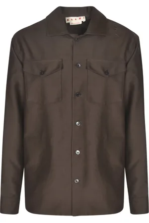 Marni Jassen, Heren, Bruin, L, Katoen, Light Jacket