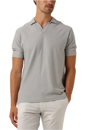 Drykorn Tops, Heren, Grijs, S, Katoen, Benedickt Polo Shirt