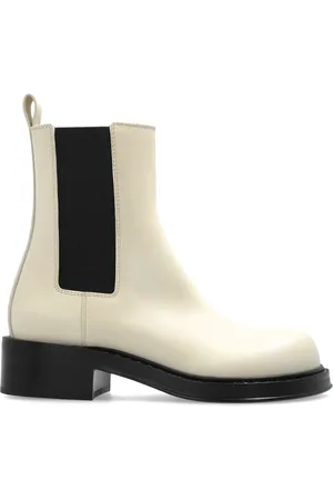 Bottega Veneta Schoenen, Dames, , 38 EU, Leer, Heeled Enkellaarsjes Cliff