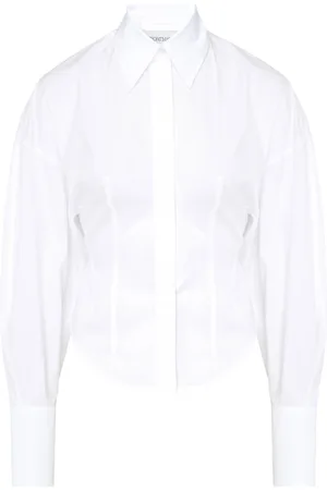 Sportmax Blouses & Shirts, Dames, Wit, S, Katoen, Nelson Shirt