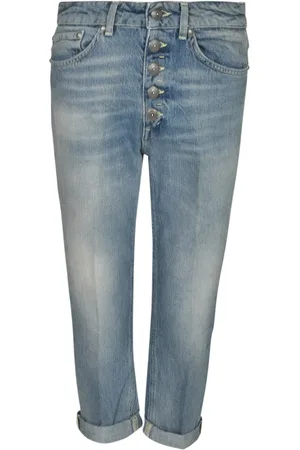 Dondup Jeans, Dames, Blauw, W29, Katoen, Stijlvolle Broeken