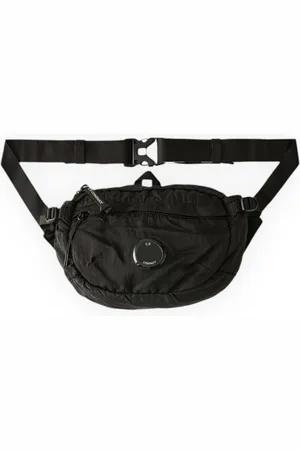 C.P. Company Tassen, Heren, Zwart, ONE Size, Nylon, Nylon Crossbody Rugzak