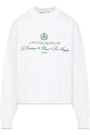 Jacquemus Truien, Dames, Wit, S, Venetië Mesh Top