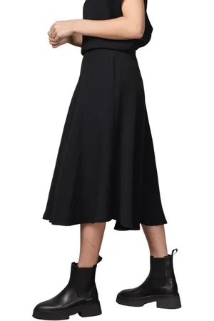 Closed Rokken, Dames, Zwart, M, Polyester, Relaxed Fit Japanse Crêpe Blouse